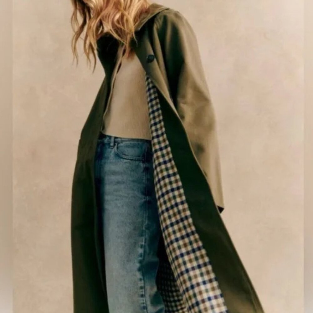 Sézane Clyde Trench Coat EU 38